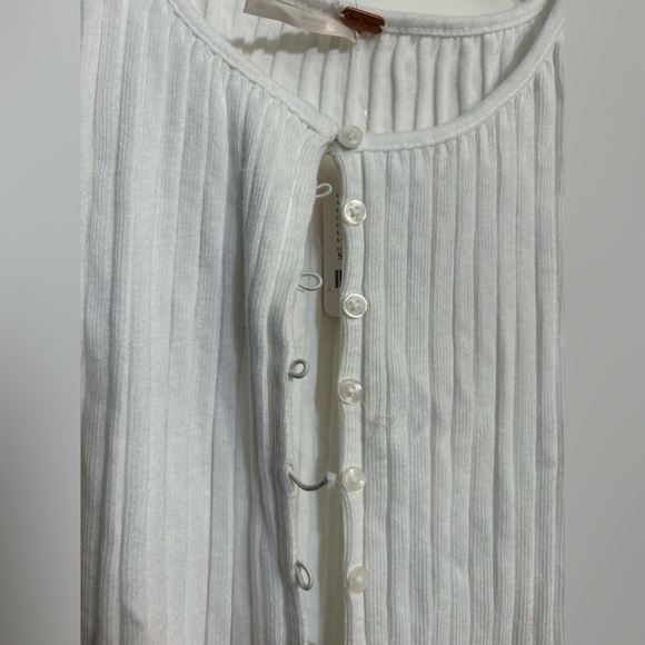 Free people Twice As Nice Maxi Top white flawed - Picture 7 of 8